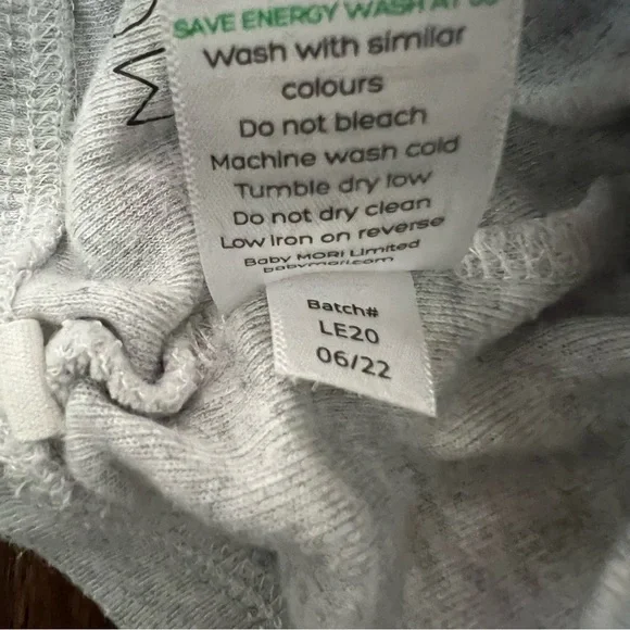 Mori Baby Bamboo Onesie and Pants Set - Picture 10 of 10